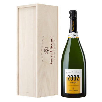 VEUVE CLICQUOT VINTAGE 2002 3l Dárkové balení 12% obj.