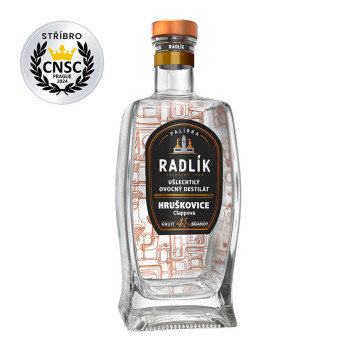 Radlík Hruškovice Clappova 0,5l 45%