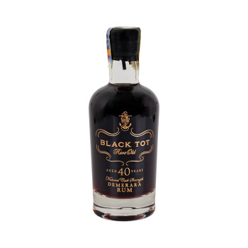 Black Tot Rum 40Y 0,7l 44,2% dárkové balení - 4