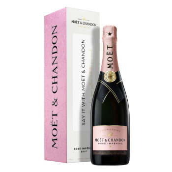 Dárkové balení Moët & Chandon Rosé Imperial 0,75 12% obj. GB PEN - 1