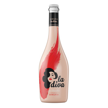 La Diva Clarea Rosé Sangria  Roso 0,75l 7% obj. - 1