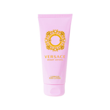 Versace Bright Crystal Set : EdT 90ml+BL 100ml +SG 100ml +Soft Make Up Case - 4