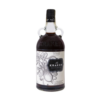 Kraken Black Spiced 1 l 40% dárkové balení + svíčka - 2