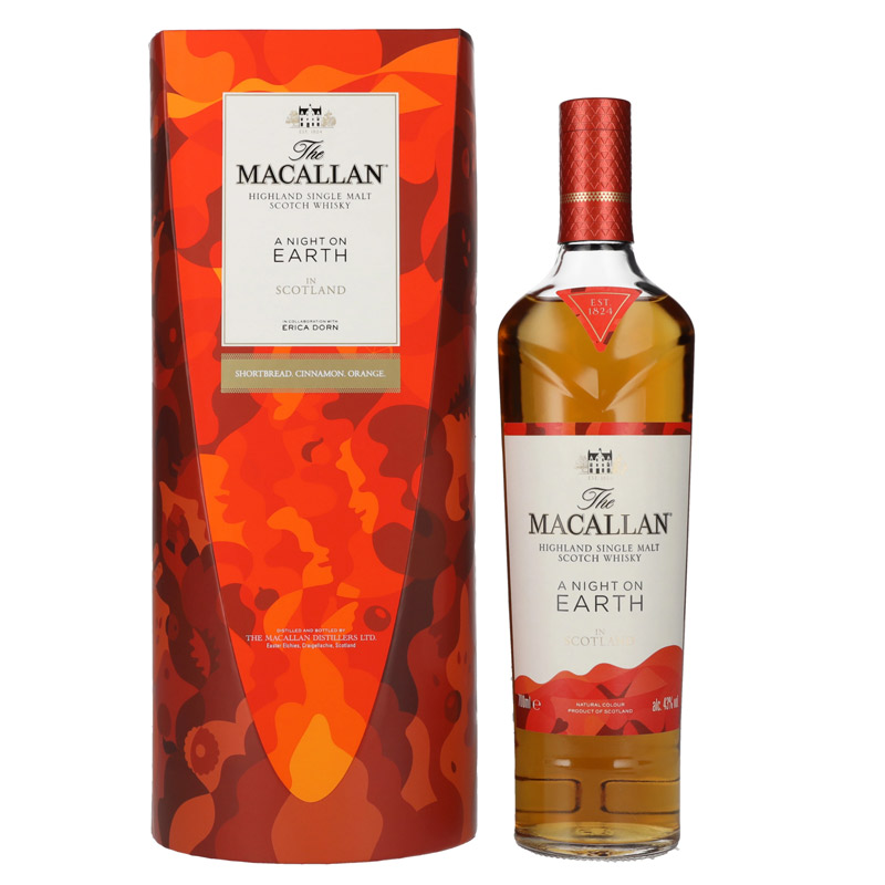 The Macallan A NIGHT ON EARTH IN SCOTLAND Highland Single Malt dárkový box 43% 0,7 l