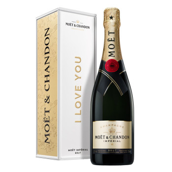 Moët & Chandon Impérial Brut I LOVE YOU 0,75 l 12% obj. Tin Box