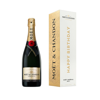 Moët & Chandon Imperial Giftbox HAPPY BIRTHDAY 0,75 l 12,5% obj.