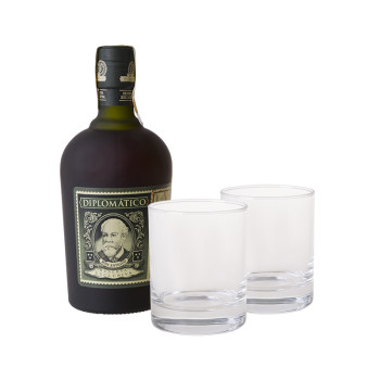 Diplomatico Reserva Exclusiva 12Y 0,7 l 40% + 2 skleničky - 2