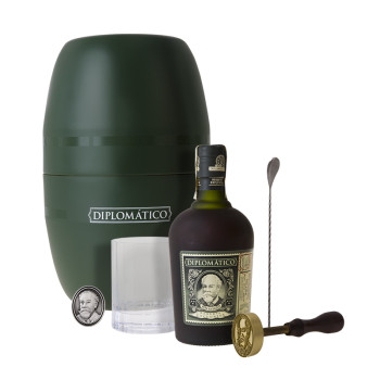 Diplomatico Reserva Exclusiva 12Y 0,7 l 40% dárkové balení + kyblík - 2