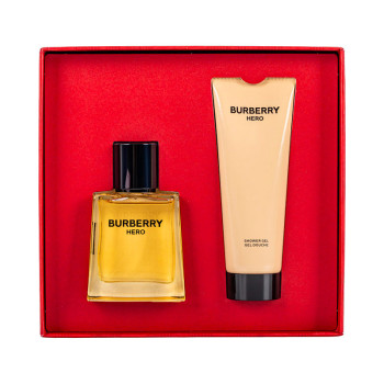 Burberry Hero Set : EdT 50ml +SG 75ml - 2