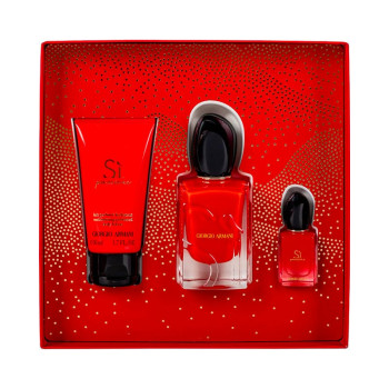 Giorgio Armani Sì Passione set : EdP 50ml  + EdP 7ml + BL 50ml - 2