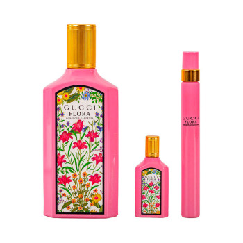 Gucci Flora Gorgeous Gardenia Set : EdP 100ml +EdP 10ml + EdP 5ml - 4