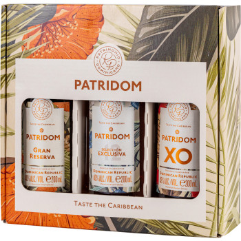 Ron Patridom Mini Gift Box 3 x 0,2l 40,7%