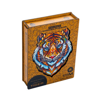 Unidragon Lovely Tiger M dřevěné puzzle - 5