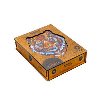 Unidragon Lovely Tiger M dřevěné puzzle - 9