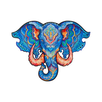 Unidragon Eternal Elephant M dřevěné puzzle