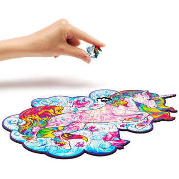 Unidragon Inspiring Unicorn M dřevěné puzzle - 6