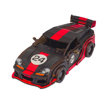 Unidragon UniModels Comet GTS Black-Red dřevěné puzzle - 2