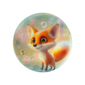 Unidragon Fox Bubblezz dřevěné puzzle