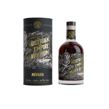 Austrian Empire Navy Rum Novara 0,7l 40% GB - 2