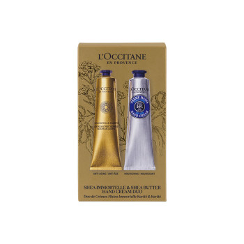 L'Occitane Immortelle Youth Hand Cream 75 ml + Shea Butter Hand Cream 75 ml