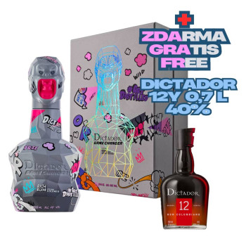 Dictador Game Changer Grey & Pink 40% 0,7 l dárkový box