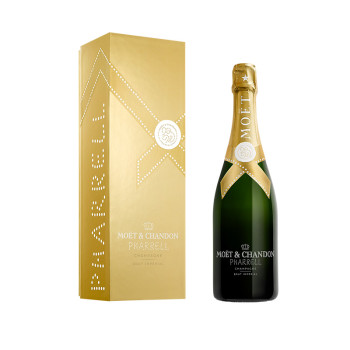 Moët & Chandon Brut Imperial Pharrell Williams gold 0,75l 12,5% GB