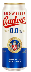 Budvar 0,0% 0,5 l plech