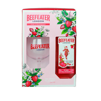 Beefeater Pink 0,7L 37,5% + sklo