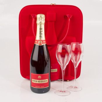 Piper-Heidsieck Cuvée Brut 0,75 l 12% obj. + 2 sklenice