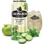 Strongbow Cider Cucurmber&Mint 4,5% 0,44l plech - 1