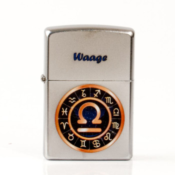 ZIPPO satin finish "Waage" 60003628 - 1