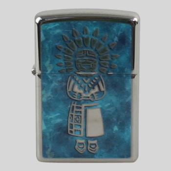 Zippo chrom poliert color Indian 2001554 - 1