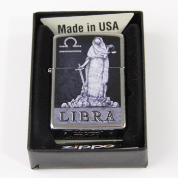 Zippo satin finish color "Zodiac Libra" 60000919 - 1