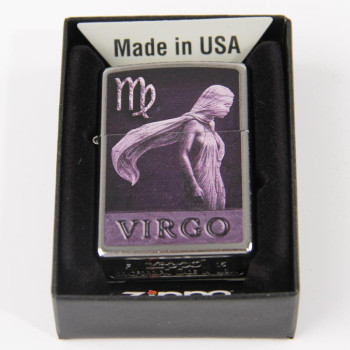 Zippo satin finish color "Zodiac Virgo" 60000925 - 1