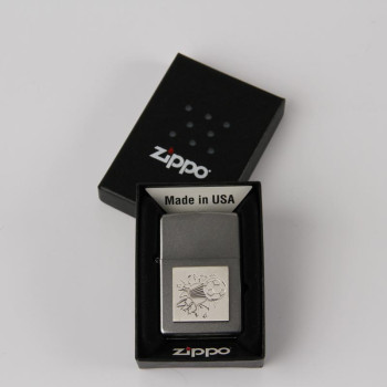 Zippo chrom gebürstet Emblem Soccer 2000874 - 1