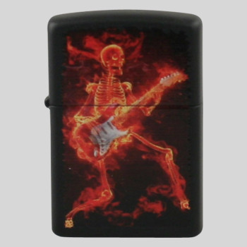 Zippo schwarz color Guitarist-Series of Fiery 2002431 - 1