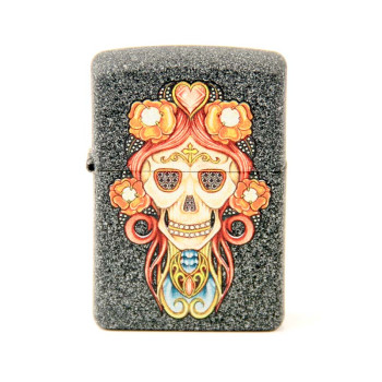 ZIPPO Iron Stone color "Skull Pendant" 60004550