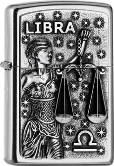 Zippo PL 207 Tierkreis Libra 2006502