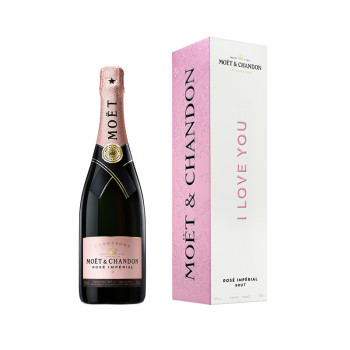 Moët & Chandon Rosé Impérial I Love You  0,75l 12% GiftboxDárkové balení - 7